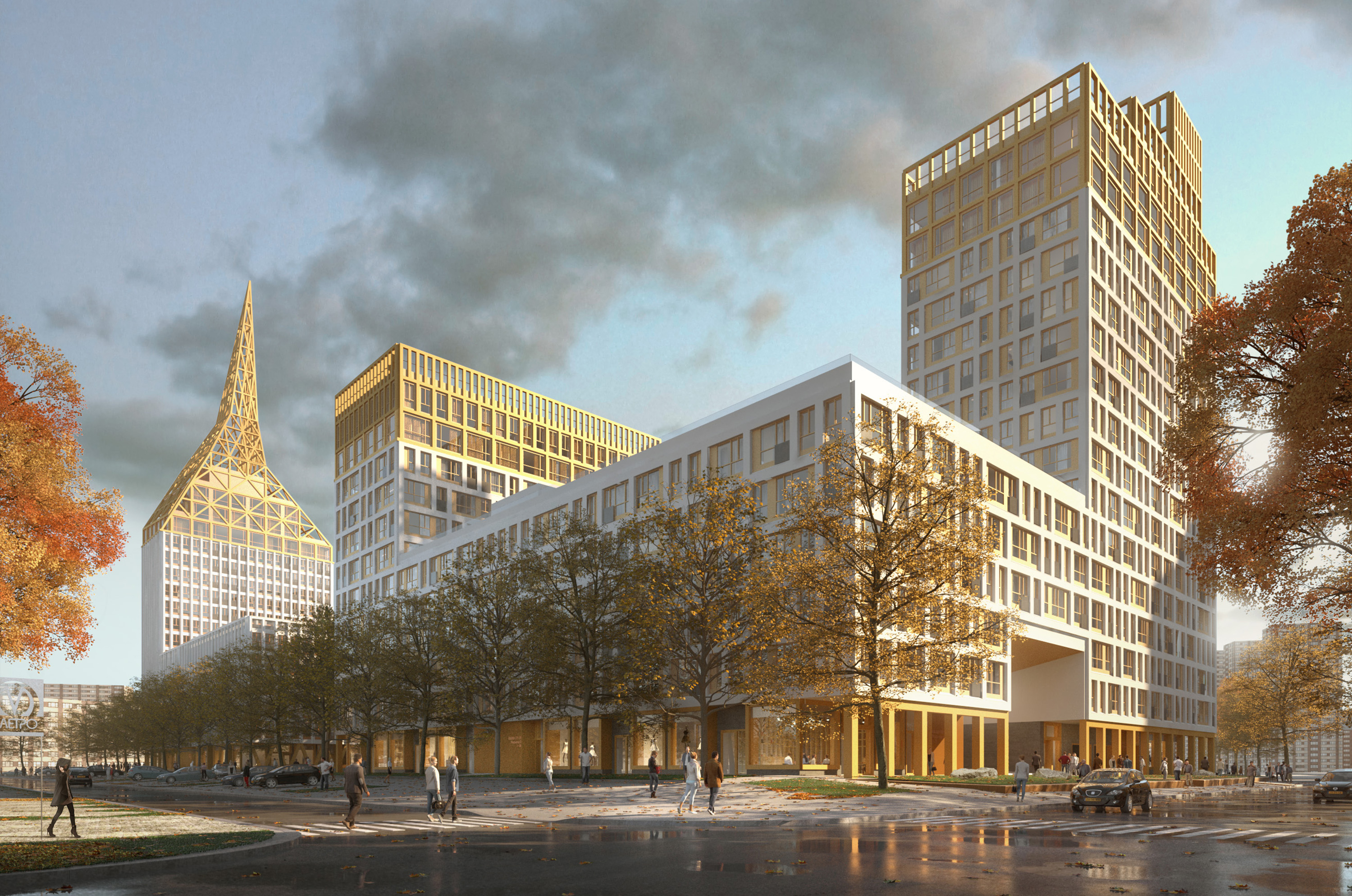 Construction started of first plot of ‘Golden City’